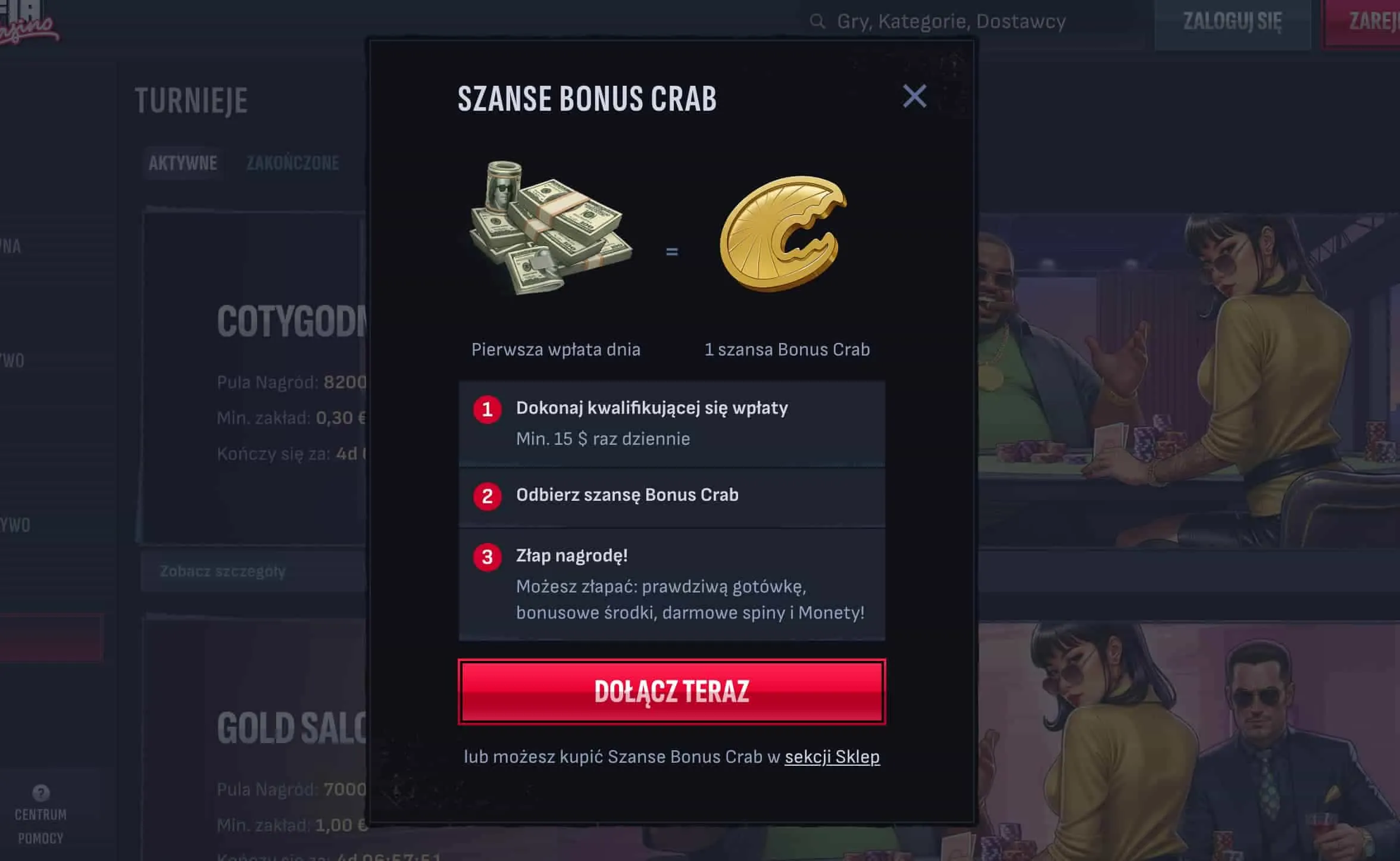 Bonus Mafia Kasyno &mdash; pakiet powitalny i promocje